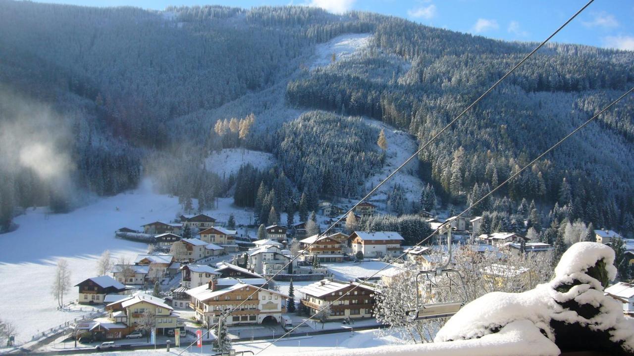 Ferienwohnung Haus Dorfblick Filzmoos Exterior foto